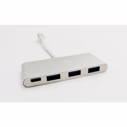CoolBox COO-HUC3U3PD hub & concentrateur USB 3.2 Gen 1 (3.1 Gen 1) Type-C 5000 Mbit/s Aluminium