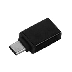 CoolBox COO-UCM2U3A changeur de genre de câble USB Type-C USB Type-A Noir