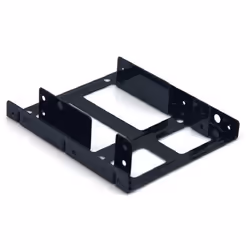 CoolBox COO-AB3525X2, Universel, Support de montage de disque dur, Métal, Noir, 2.5", CE, WEEE