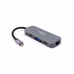 Nilox DOCKING STAT HDMI VGA PD ETH 3USB