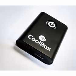 CoolBox COO-BTALINK émetteur audio sans fil 3,5 mm 15 m Noir