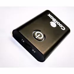 CoolBox COO-BTALINK émetteur audio sans fil 3,5 mm 15 m Noir