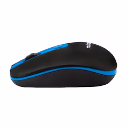 Nilox MOUSE WIRELESS BLACK/BLUE 1000 DPI souris Wi-Fi Optique 1600 DPI