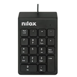 Nilox NUMERIC KEYBOARD clavier USB Espagnole Noir