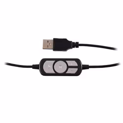 Nilox ACOUSTIC USB HEADPHONE Écouteurs Noir, Gris - Vue supplémentaire 3