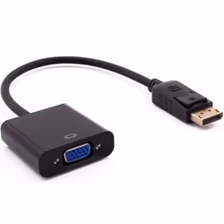 Nilox ADATTATORE DP - VGA M/H, 0,15 m, DisplayPort, VGA (D-Sub), Mâle, Femelle, Droit