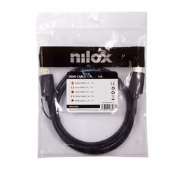 Nilox NXCHDMI01 câble HDMI 1 m HDMI Type A (Standard) Noir