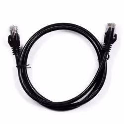 Nilox NXCRJ4501 câble de réseau Noir 1 m Cat6 U/UTP (UTP)