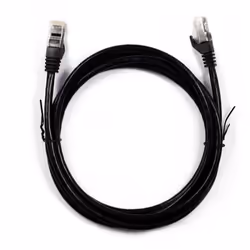 Nilox NXCRJ4502 câble de réseau Noir 2 m Cat6 U/UTP (UTP)