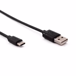 Nilox NXCUSBC01, 1,8 m, USB C, USB A, Noir