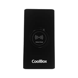 CoolBox COO-PB08KW-BK banque d'alimentation électrique Lithium Polymère (LiPo) 8000 mAh Recharge sans fil Noir