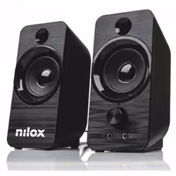 Nilox CASSE ACUSTICHE PC 6W, 1-voie, Avec fil, 3 W, Noir