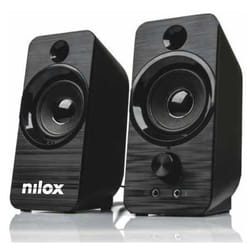 Nilox CASSE ACUSTICHE PC 6W haut-parleur 1-voie Noir Avec fil 3 W