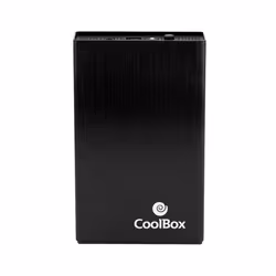 CoolBox SlimChase A-3533, Boîtier HDD, 3.5", SATA, 5 Gbit/s, Connectivité USB, Noir