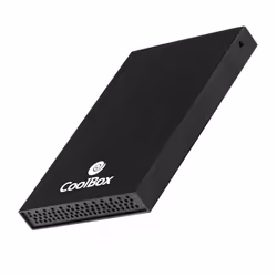 CoolBox SlimChase 2512, Boîtier disque dur/SSD, 2.5", SATA, Connectivité USB, Noir