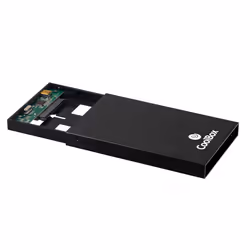 CoolBox SlimChase 2512 Boîtier disque dur/SSD Noir 2.5"
