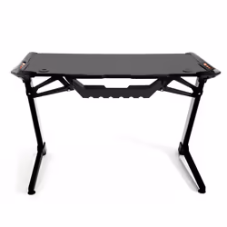 Deep Gaming Mesa Gaming Aluminium, Noir