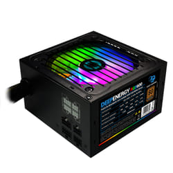 Deep Gaming DeepEnergy RGB600 unité d'alimentation d'énergie 600 W 20+4 pin ATX ATX Noir