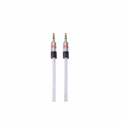 DCU Advance Tecnologic 30701020, 3,5mm, Mâle, 3,5mm, Mâle, 1 m, Blanc