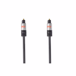 DCU Advance Tecnologic 30751030, TOSLINK, Mâle, TOSLINK, Mâle, 2 m, Noir