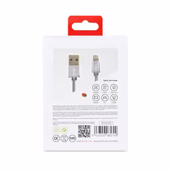 DCU Advance Tecnologic 34101205 câble Lightning 1 m Argent