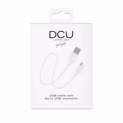 DCU Advance Tecnologic 30401225 câble USB 1 m USB 2.0 USB A Micro-USB A Blanc