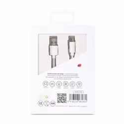 DCU Advance Tecnologic 30401225 câble USB 1 m USB 2.0 USB A Micro-USB A Blanc