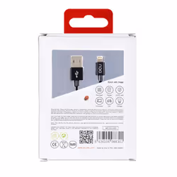 DCU Advance Tecnologic 34101220 câble Lightning 1 m Noir