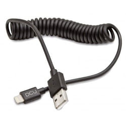 DCU Advance Tecnologic 34101270 câble Lightning 1,5 m Noir