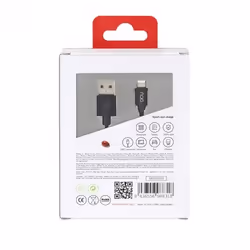 DCU Advance Tecnologic 34101270 câble Lightning 1,5 m Noir