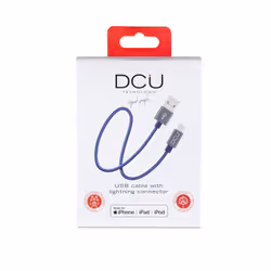 DCU Advance Tecnologic 34101250 câble Lightning 1 m Bleu
