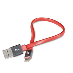 DCU Advance Tecnologic 34101285 câble Lightning 0,2 m Noir, Rouge