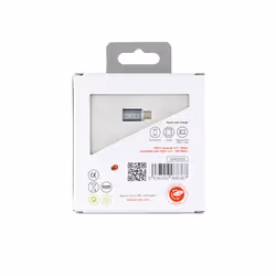 DCU Advance Tecnologic 30402025 changeur de genre de câble USB C Micro-USB A Gris