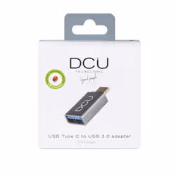 DCU Advance Tecnologic 30402030 changeur de genre de câble USB A USB C Gris