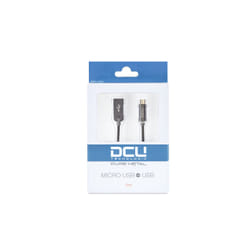 DCU Advance Tecnologic 30401295 câble USB 1 m USB 2.0 Micro-USB A Argent