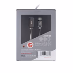 DCU Advance Tecnologic 30402015 câble USB 1 m USB 2.0 USB A USB C Métallique