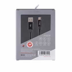 DCU Advance Tecnologic 30402050, 1 m, USB C, USB A, USB 2.0, Noir