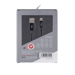 DCU Advance Tecnologic 30402050 câble USB 1 m USB 2.0 USB C USB A Noir
