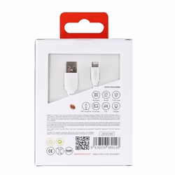 DCU Advance Tecnologic 34101290 câble Lightning 1 m Blanc