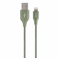 DCU Advance Tecnologic 34101295, 2 m, Lightning, USB A, Mâle, Mâle, Vert