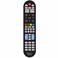 DCU Advance Tecnologic 30901010, TV, IR Wireless, Appuyez sur les boutons, Noir