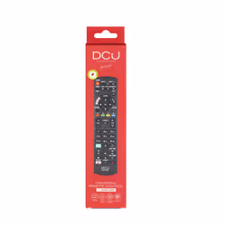 DCU Advance Tecnologic 30901030, TV, IR Wireless, Appuyez sur les boutons, Noir