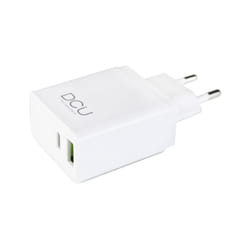 DCU Advance Tecnologic 37300710 chargeur d'appareils mobiles Moniteur vidéo pour bébé, Lecteur de code barre, Tondeuse pour barbe, Dictaphone, Caméscope numérique, Caméra Numérique, Lecteur e-book, Fitness tracker, Lampe de poche, GPS, Manettes de jeu, HDD, Écouteurs, Casque, Téléphone IP, Appareil photo instantané, Clavier, Épilation à la lumière pulsée, MP3, MP4, Microphone, Ordinateur portable, Téléphone portable, Émetteur mobile, Souris, Netbook, Ordinateur portable, Autres, PDA, Borne POS, Lecteur DVD portable, Consoles portables, Imprimante portable, Haut-parleur portable, Chargeur électrique, Lecteur RFID, Radio, Télécommandes, Scanner, Smartphone, Smartwatch, Stylet, Tablette, téléphone, Appareil radio émetteur-récepteur, Universel, Montre, Portables Blanc USB Charge rapide Auto, Intérieure, Extérieure