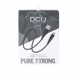 DCU Advance Tecnologic 30402055 câble USB 1,5 m USB 2.0 USB A USB C Noir