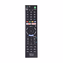 DCU Advance Tecnologic 30901060, TV, IR Wireless, Appuyez sur les boutons, Noir
