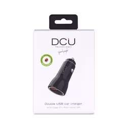 DCU Advance Tecnologic 36100315 chargeur d'appareils mobiles Universel Noir USB Auto