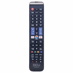 DCU Advance Tecnologic 30901070, TV, IR Wireless, Appuyez sur les boutons, Noir
