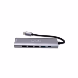 DCU Advance Tecnologic 391168 hub & concentrateur 2 x USB 3.2 Gen 2 (3.1 Gen 2) Type-C 480 Mbit/s Gris - Vue supplémentaire 4