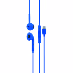 DCU Advance Tecnologic 34151012, Avec fil, Appels/Musique, Écouteurs, Bleu