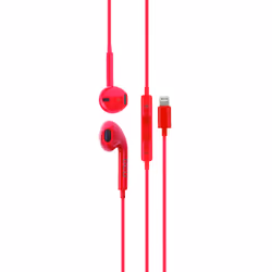 DCU Advance Tecnologic 34151017, Avec fil, Appels/Musique, Écouteurs, Rouge